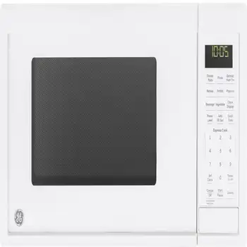 ? Микроволновая печь с рабочей поверхностью емкостью 0,9 кубических фута, белый, JES1095DMWW