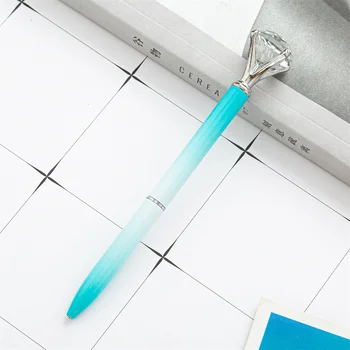 Хрустальная шариковая ручка для плавного письма, востребованная для домашнего использования, офисных деловых подарков, канцелярских принадлежностей для студентов, Канцелярская ручка